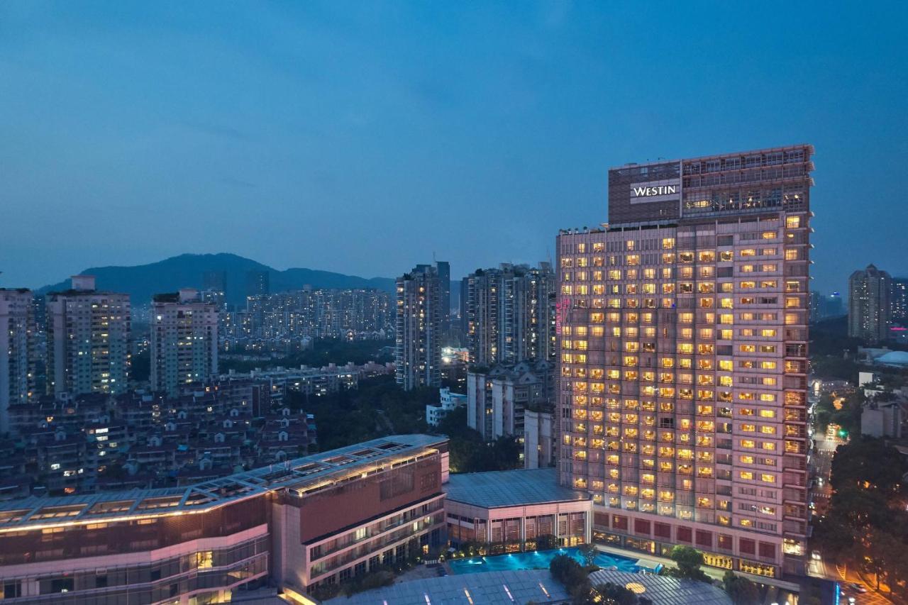 The Westin Shenzhen Nanshan - As Part Of An Upscale Shopping Complex, With Direct Subway Access, The Hotel Is Just A Few Minutes Walks To Famous Theme Parks Kültér fotó